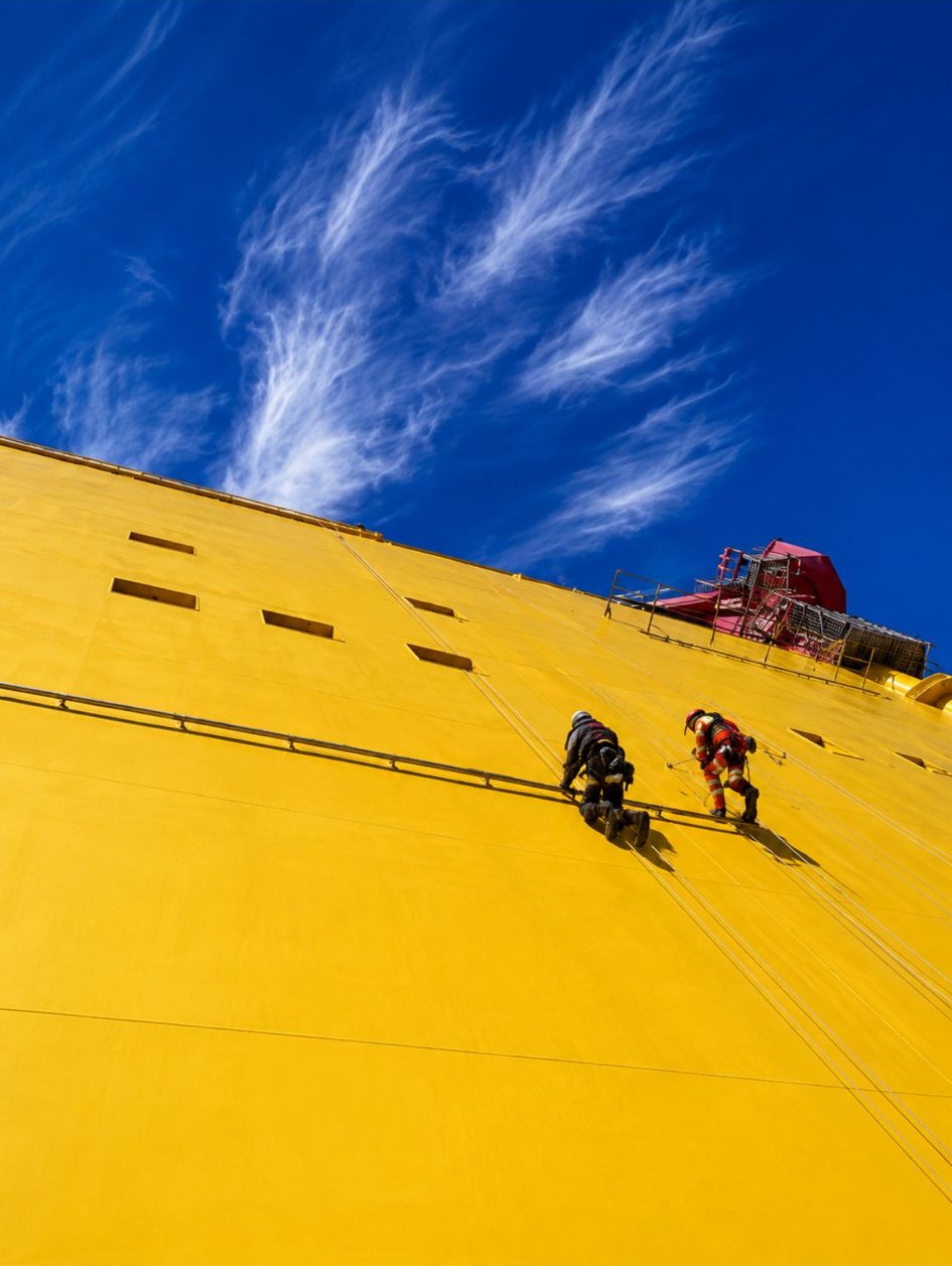 Wind Energy rope access work