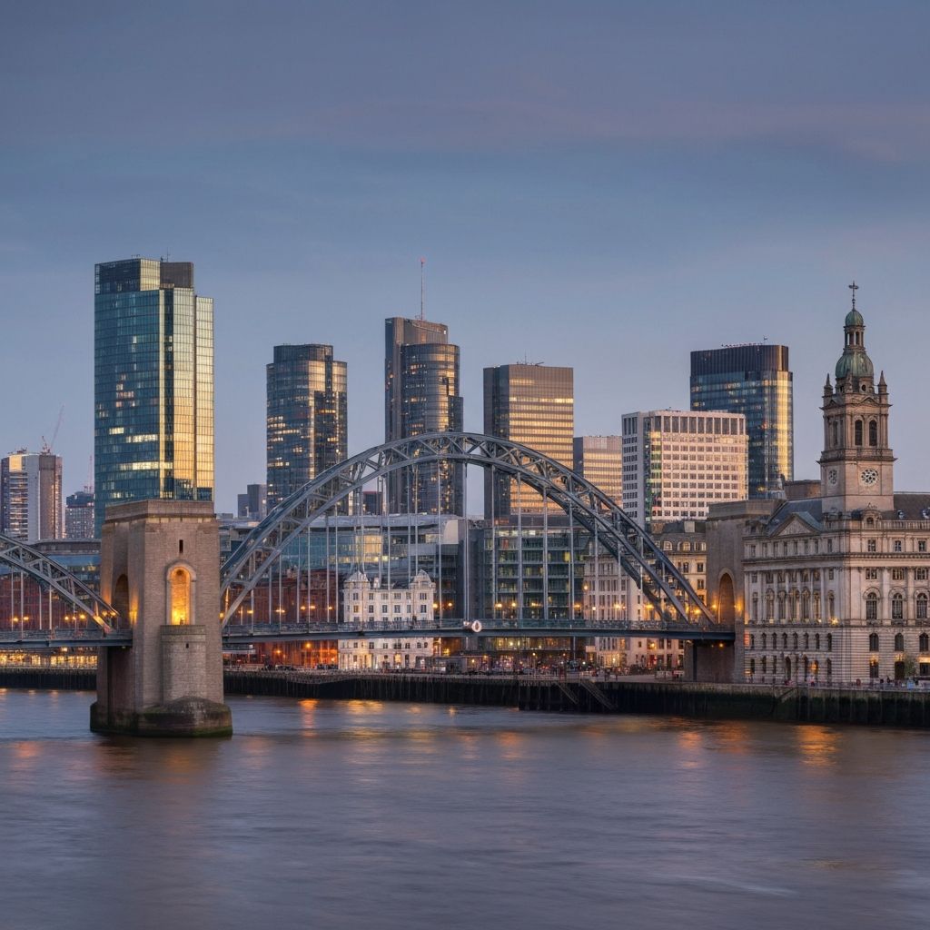 Newcastle skyline