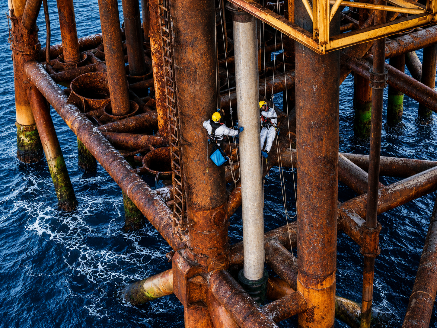 Industrial Sites rope access work